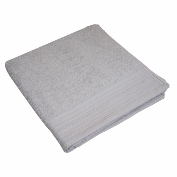 Toalla De Baño Minsk Glacier Gray RENATTA 140 X 70 Cm