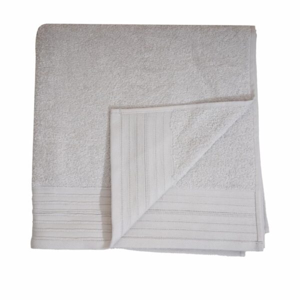 Toalla De Baño Minsk Glacier Gray RENATTA 140 X 70 Cm - Imagen 2