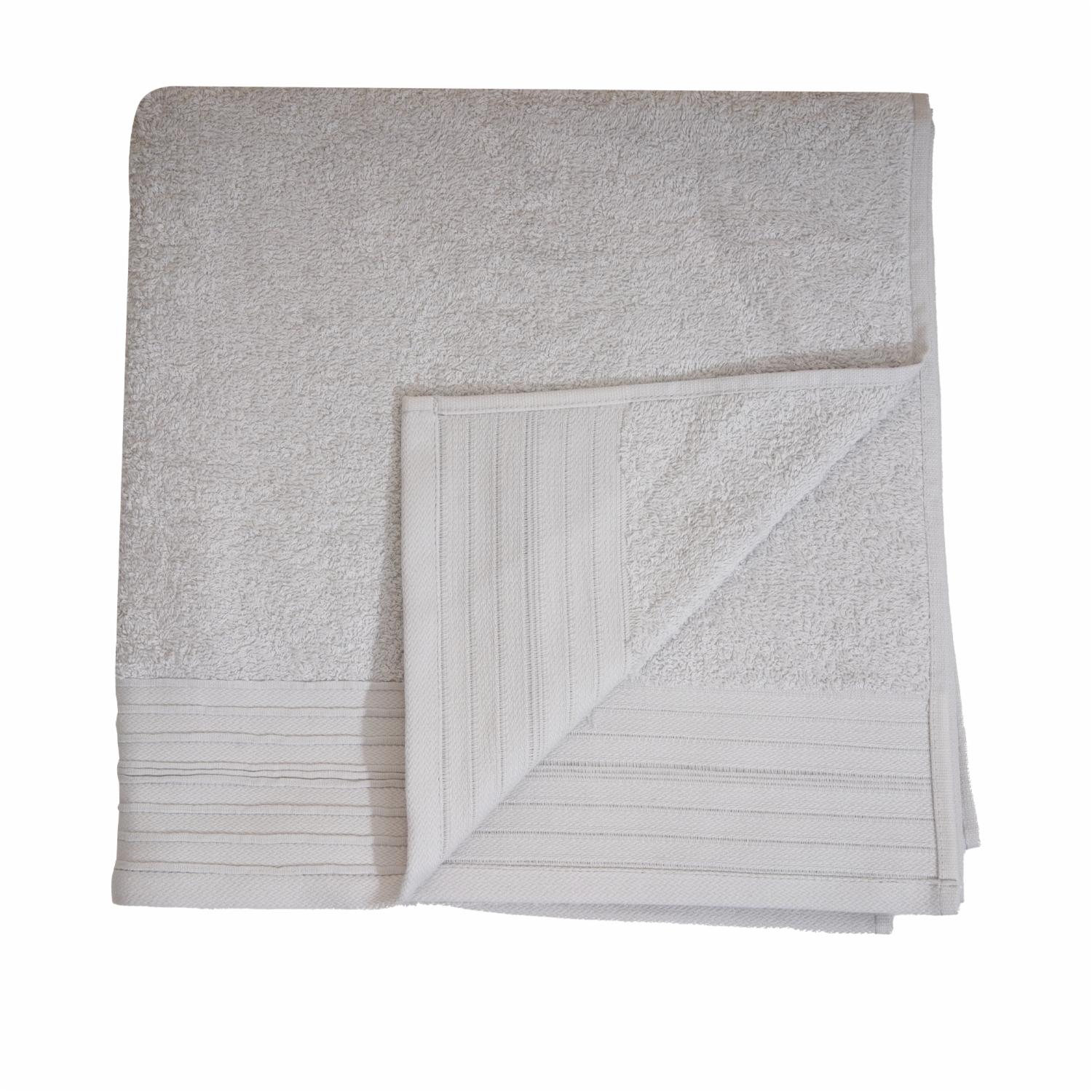 Toalla De Baño Minsk Glacier Gray RENATTA 140 X 70 Cm - Imagen 2