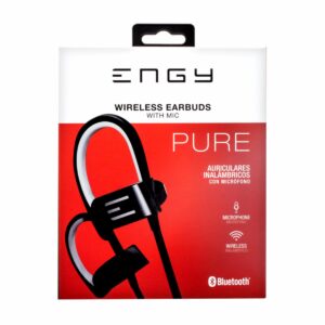 Audífonos Con Micrófono Negro ENGY Bluetooth