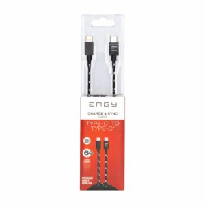 Cable Tipo C a Tipo C ENGY 180 Cm