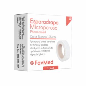 Esparadrapo Microporoso Color Blanco FAVMED 1.25cm