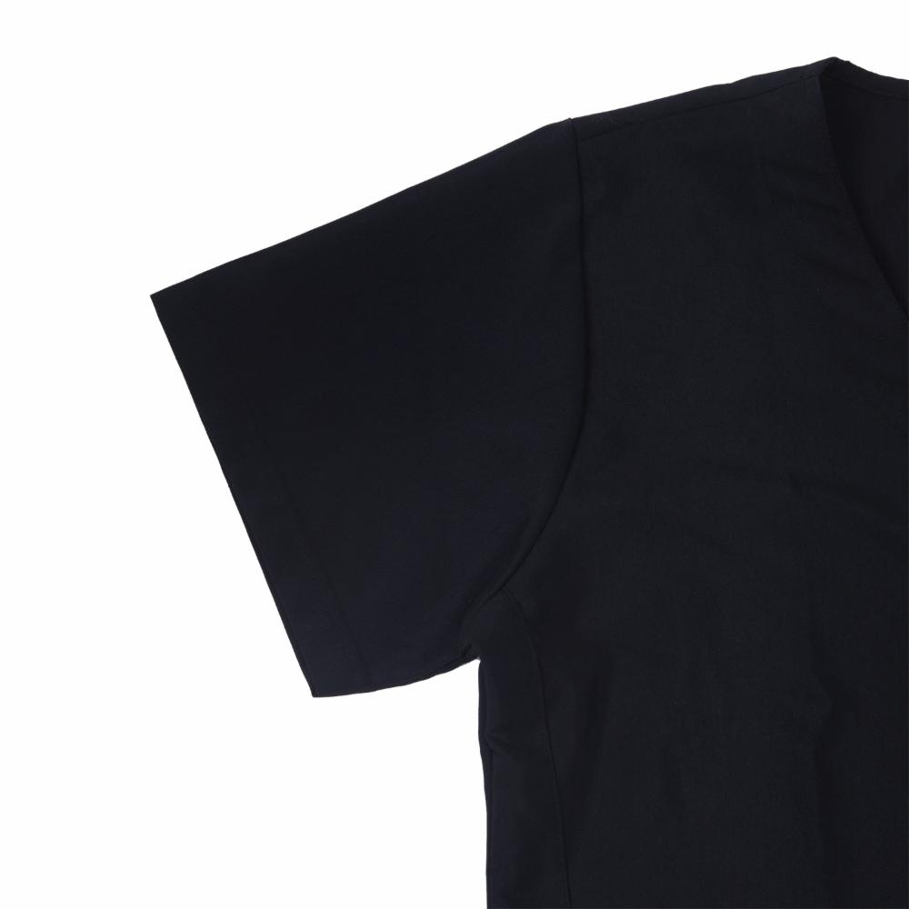 Blusa Negra UNIFORMES & SERVICIO Talla Extra Extra Grande - Imagen 3