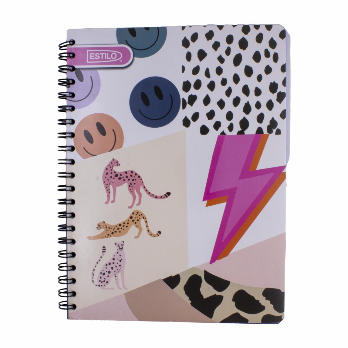 Cuaderno Universitario 4 Líneas ESTILO 100 Hojas