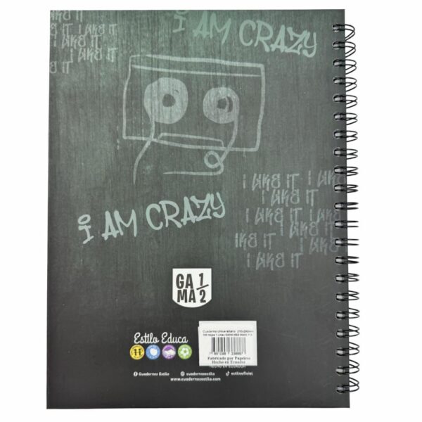 Cuaderno Universitario 1 Línea ESTILO 100 Hojas - Imagen 4