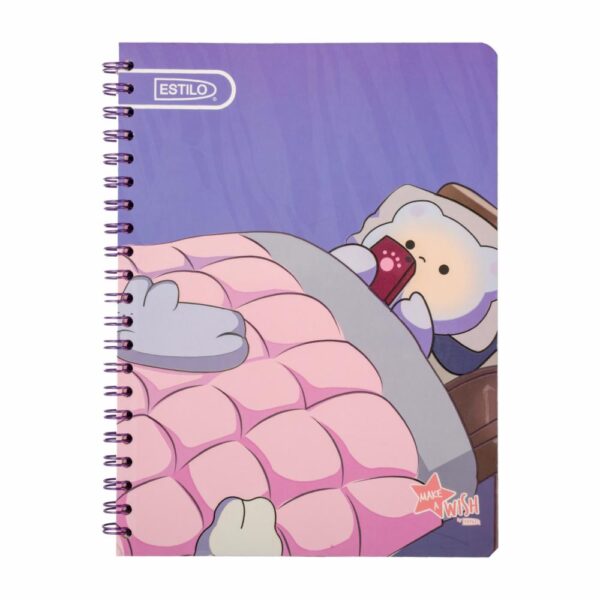 Cuaderno Universitario De 2 Líneas Gama Media Make A Wish ESTILO 100H - Imagen 2