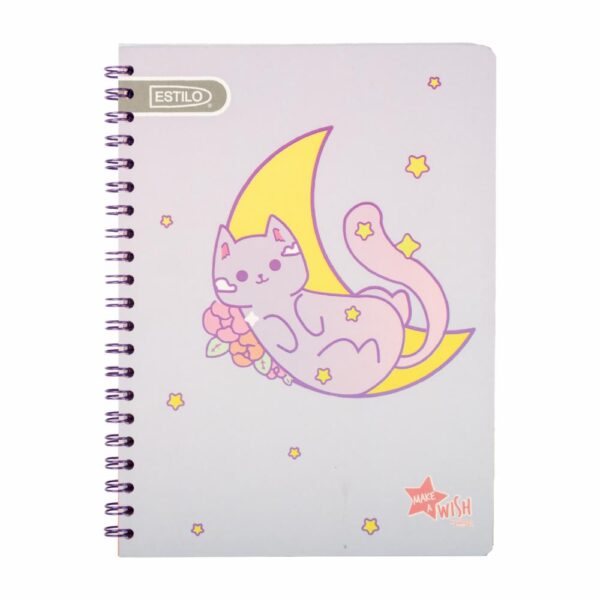 Cuaderno Universitario De 2 Líneas Gama Media Make A Wish ESTILO 100H - Imagen 3