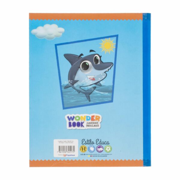Cuaderno Cosido 100 Hojas Parvulario Wonderbook ESTILO 100 Hojas - Imagen 2