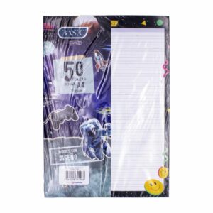 Hojas De Papel Bond Inen 2 Líneas Basic Men ESTILO 60G