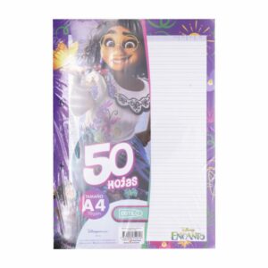 Hojas De Papel Bond Inen 2 Líneas Encanto ESTILO 60G