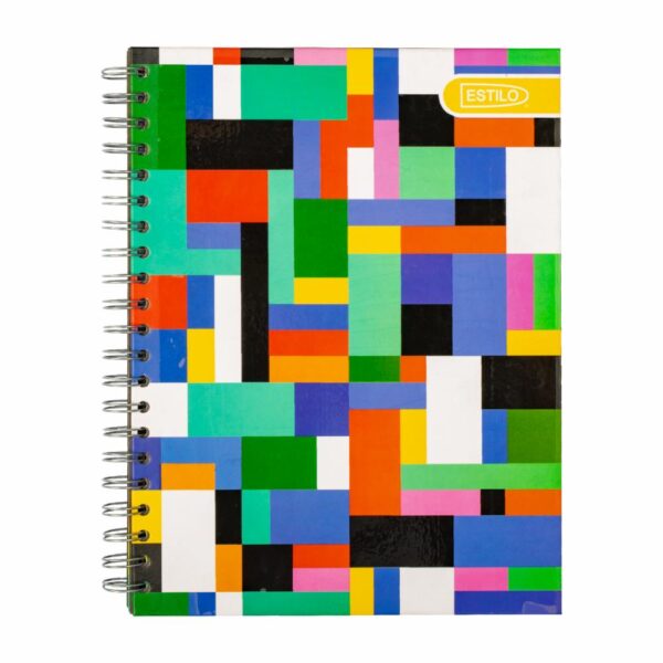 Cuaderno Universitario Pasta Dura 1 Línea ESTILO 100H - Imagen 2