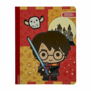 Cuaderno Cosido De 2 Líneas Con Diseño De Harry Potter ESTILO 100H