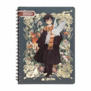 Cuaderno De 2 Líneas Con Diseño De Harry Potter ESTILO 100H
