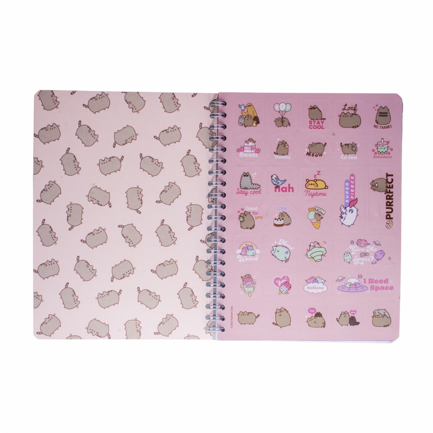 Cuaderno Universitario De 2 Líneas Diseño Pusheen ESTILO 100H - Imagen 3