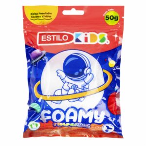 Foamy Moldeable Kids Blanco ESTILO 50 G