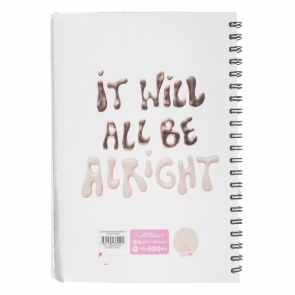 Cuaderno Universitario Cuadros Love And Shine ESTILO 100 Hojas - Imagen 2