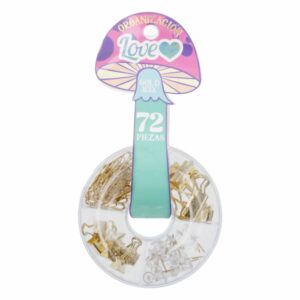 Vinchas Dona Dorado LOVE 72 Piezas