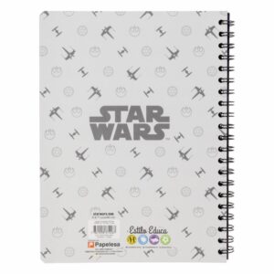 Cuaderno Universitario 2 Líneas Star Wars DISNEY 100 Hojas