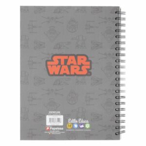 Cuaderno Universitario Cuadros Star Wars DISNEY 100 Hojas