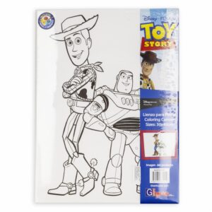 Lienzo Para Pintar Pre-Impreso Toy Story DISNEY 40X30 Cm