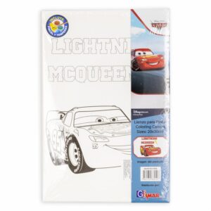 Lienzo Para Pintar Pre-Impreso Cars DISNEY 30X20 Cm