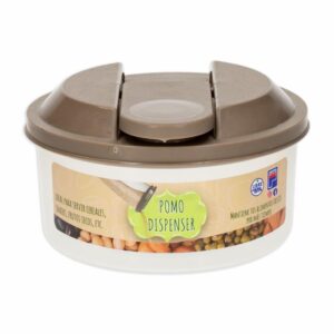 Pomo Dispenser Con Tapa Taupe Velvet PLAPASA 0,5 L