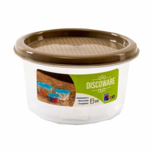 Repostero Discoware Con Tapa Taupe Velvet PLAPASA N2