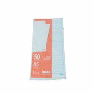 Hoja De Papel Bond Tamaño Inen A Líneas IDEAL 50 X 60G