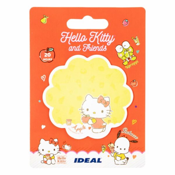 Notas Adhesivas Hello Kitty Y Friends IDEAL 20 Hojas - Imagen 2