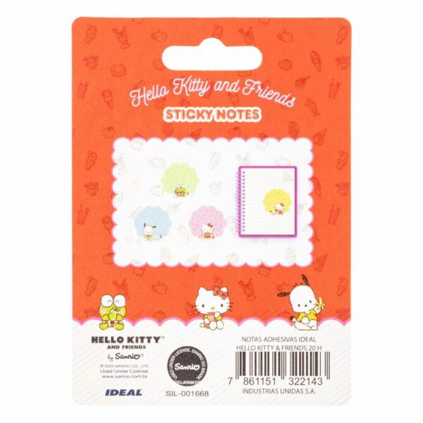 Notas Adhesivas Hello Kitty Y Friends IDEAL 20 Hojas