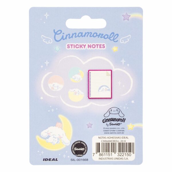 Notas Adhesivas Cinnamoroll IDEAL 20 Hojas - Imagen 2