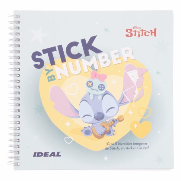Block De Stickers By Number Stitch DISNEY 23X23 CM