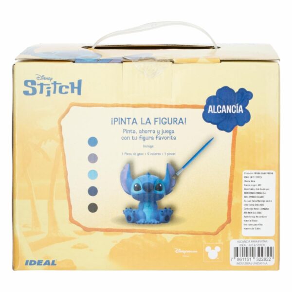 Alcancía Para Pintar Lilo Y Stitch DISNEY 1 Pieza - Imagen 4