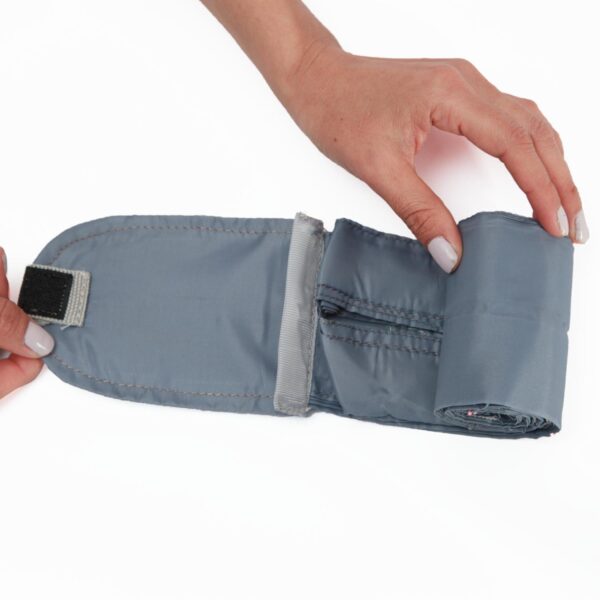Bolsa Enrollable Para Compras Color Gris MICROLIMPIA 93 X 75 Cm - Imagen 5