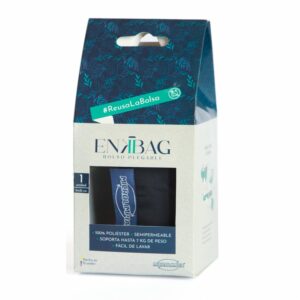 Bolsa Enrollable Para Compras Color Azul MICROLIMPIA 93 X 75 Cm