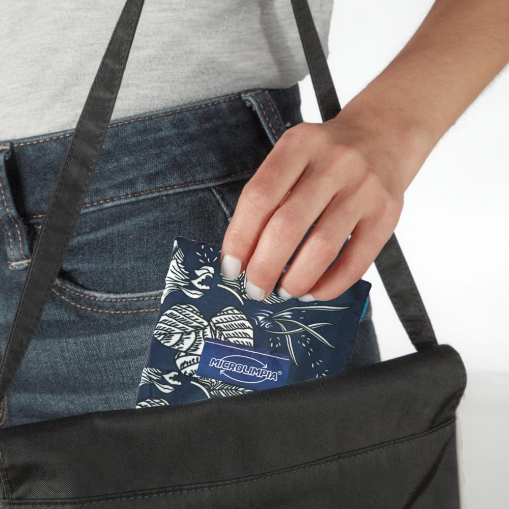 Bolsa Reusable Para Compras Flores MICROLIMPIA 50 X 52 Cm - Imagen 2