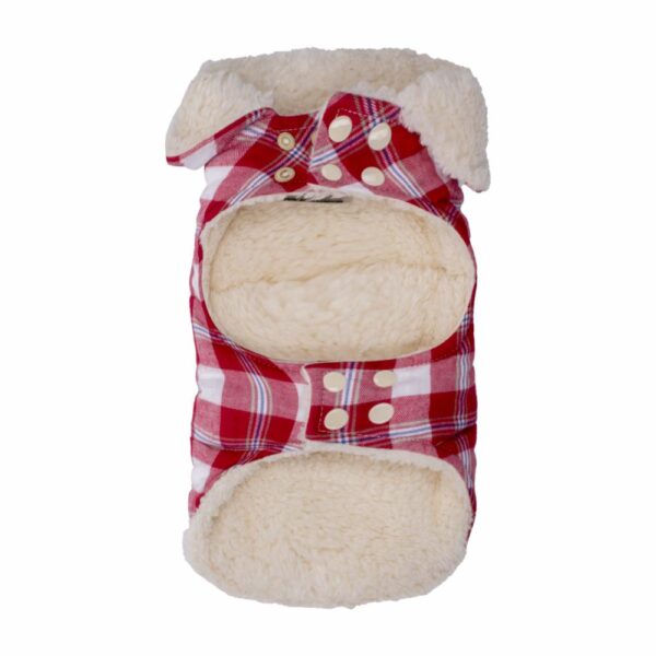 Ropa Para Perros Capa Cuadros THE PET FACTORY Talla Pequeño - Imagen 2