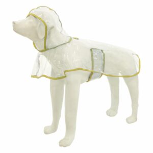 Poncho Para Perro Clear THE PET FACTORY Talla Extra Pequeño