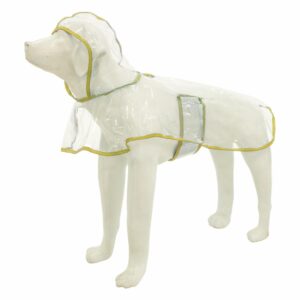 Poncho Para Perro Clear THE PET FACTORY Talla Extra Pequeño