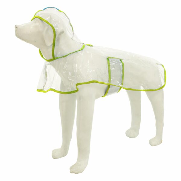 Poncho Para Perro Clear THE PET FACTORY Talla Mediano
