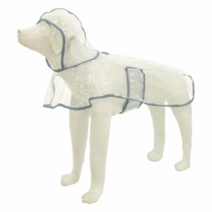 Poncho Para Perro Clear THE PET FACTORY Talla Grande