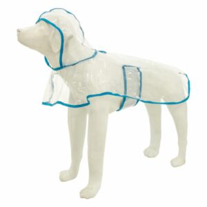 Poncho Para Perro Clear THE PET FACTORY Talla Extra Grande