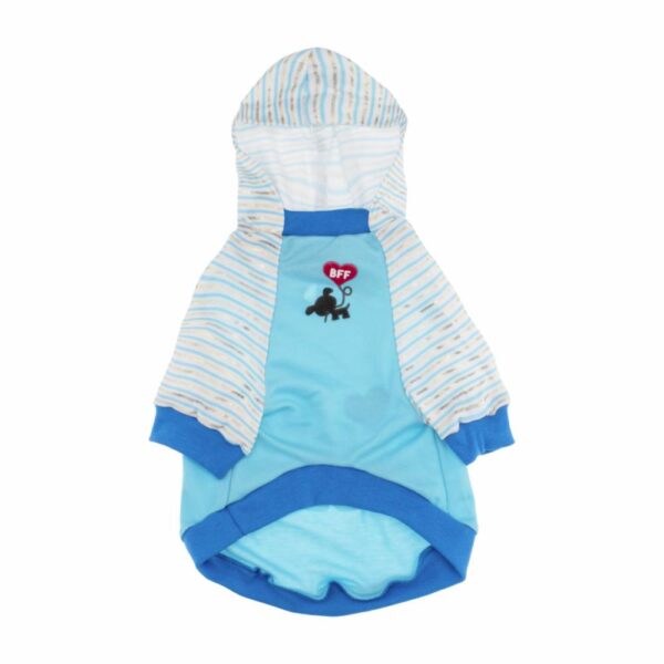 Hoodie Para Mascota Diseño Mom Dad Bestie THE PET FACTORY Talla Pequeña - Imagen 2