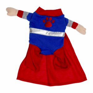 Disfraz De Mascota Diseño Superdog Hero Mix THE PET FACTORY Talla Extra Pequeño