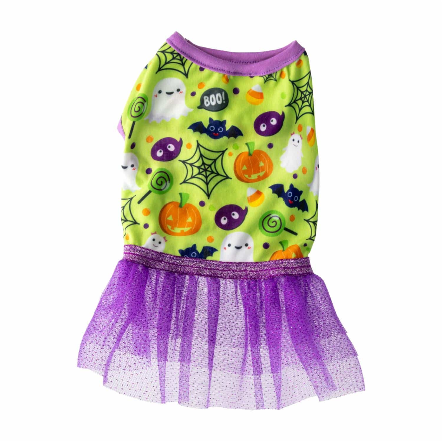 Vestido Para Mascota Diseño Scary Halloween THE PET FACTORY Talla Extra Extra Pequeño - Imagen 2