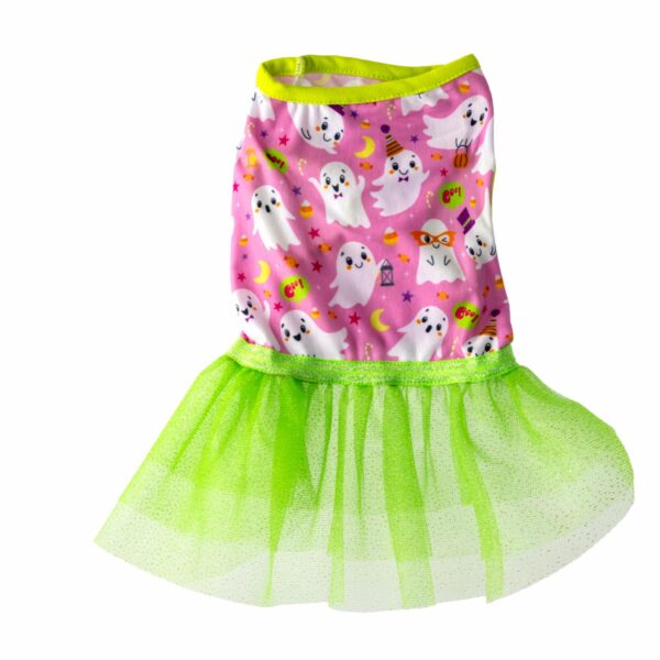 Vestido Para Mascota Diseño Scary Halloween THE PET FACTORY Talla Pequeño - Imagen 2