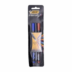 Bolígrafo Intensity Azul, Negro Y Rojo BIC 1X3 Uds