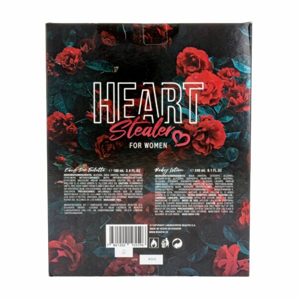 Fragancia Para Dama Heart Stealer BEAUTÌK LONDON Set 1x 2Unidades - Imagen 2