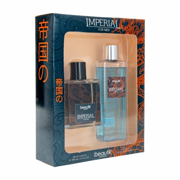 Set De Fragancia Para Caballero Imperial BEAUTÌK LONDON 1x 2Unidades - Imagen 3