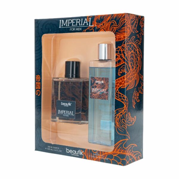 Set De Fragancia Para Caballero Imperial BEAUTÌK LONDON 1x 2Unidades - Imagen 4
